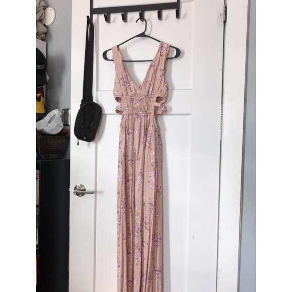 Floral maxi dress size (S) - Picture 1 of 5
